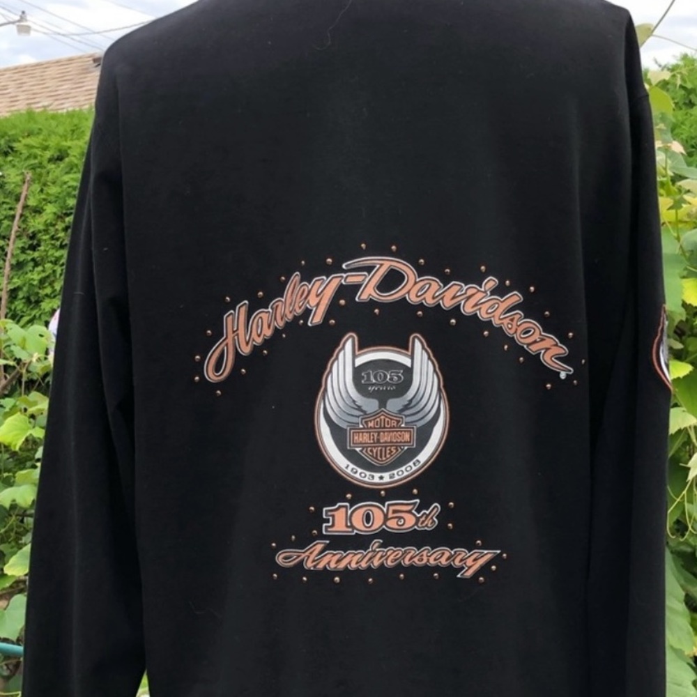 Harley Davidson Full Zip Hooded Jacket 2W